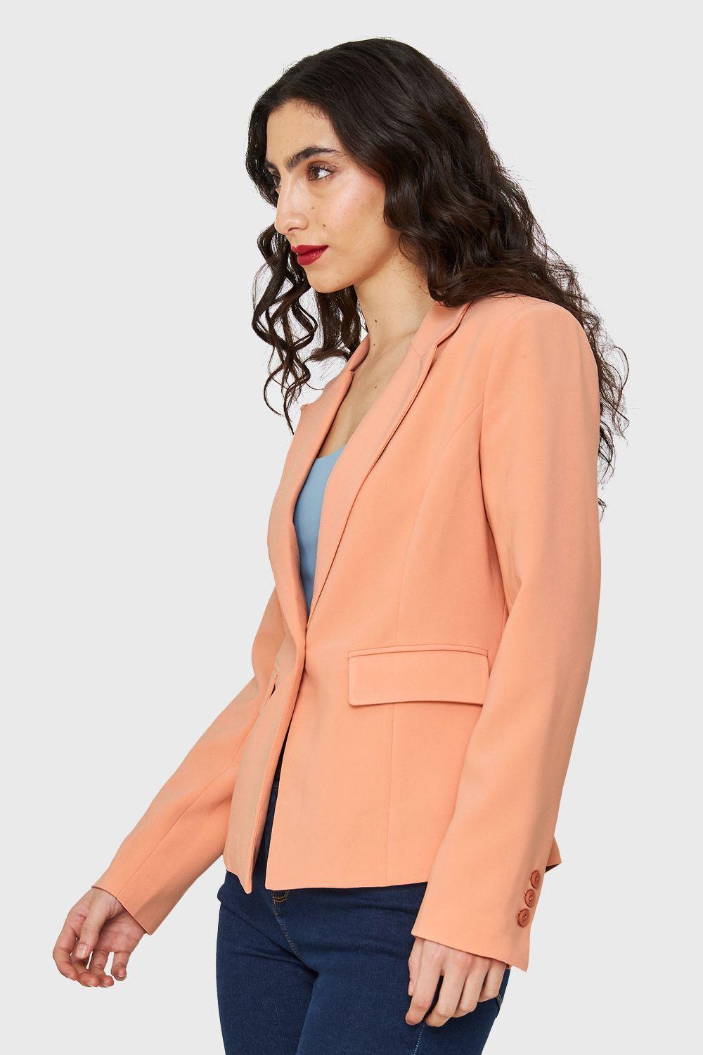 Blazer Bolsillos Solapas Damasco Nicopoly-2