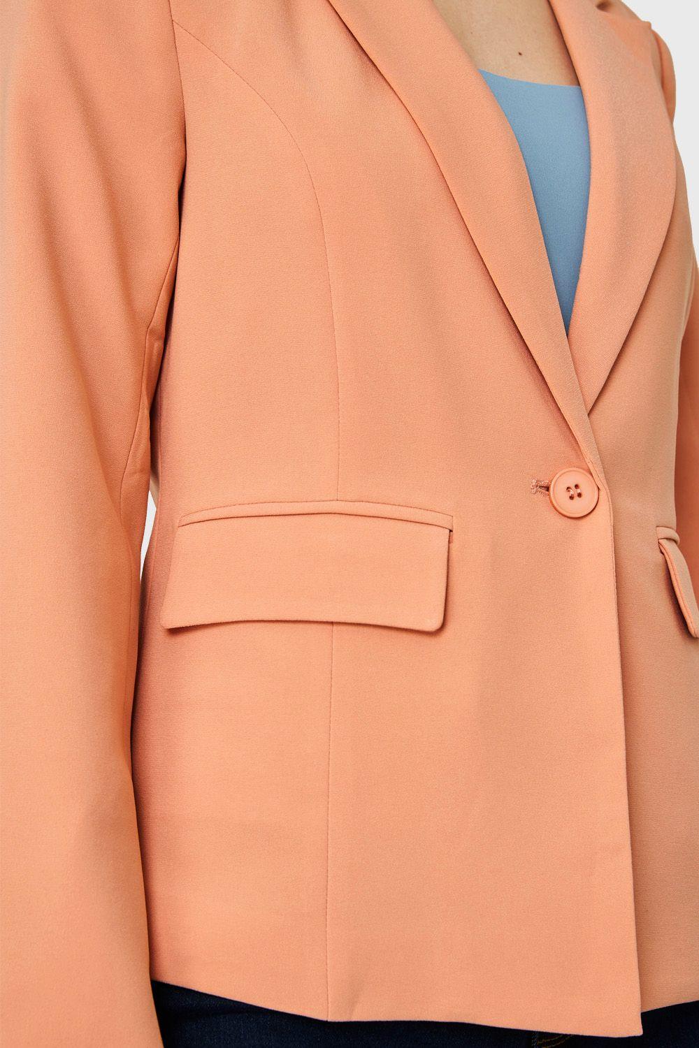 Blazer Bolsillos Solapas Damasco Nicopoly-5