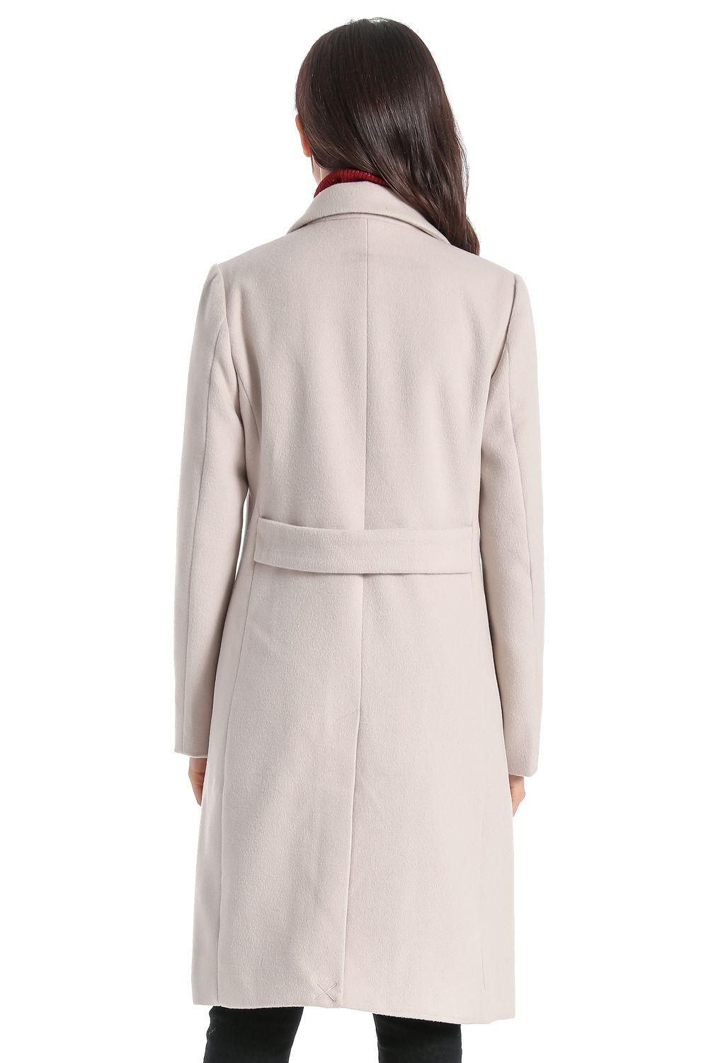 Abrigo Cuatro Botones Blanco Nicopoly-2