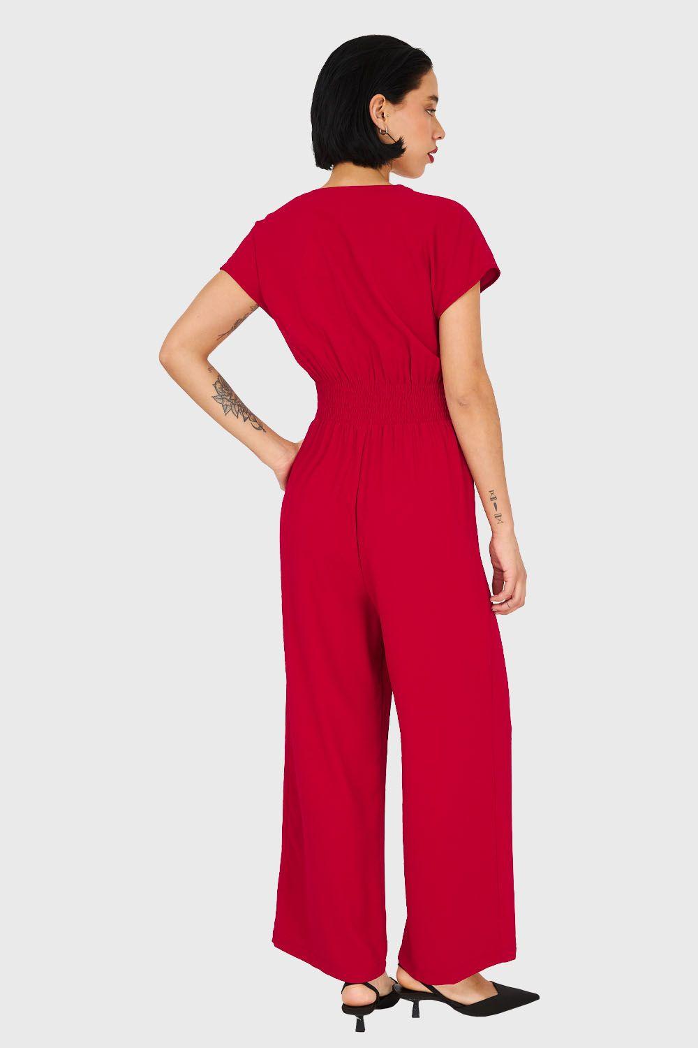 Enterito Cruzado 2 Botones Rojo Nicopoly-3