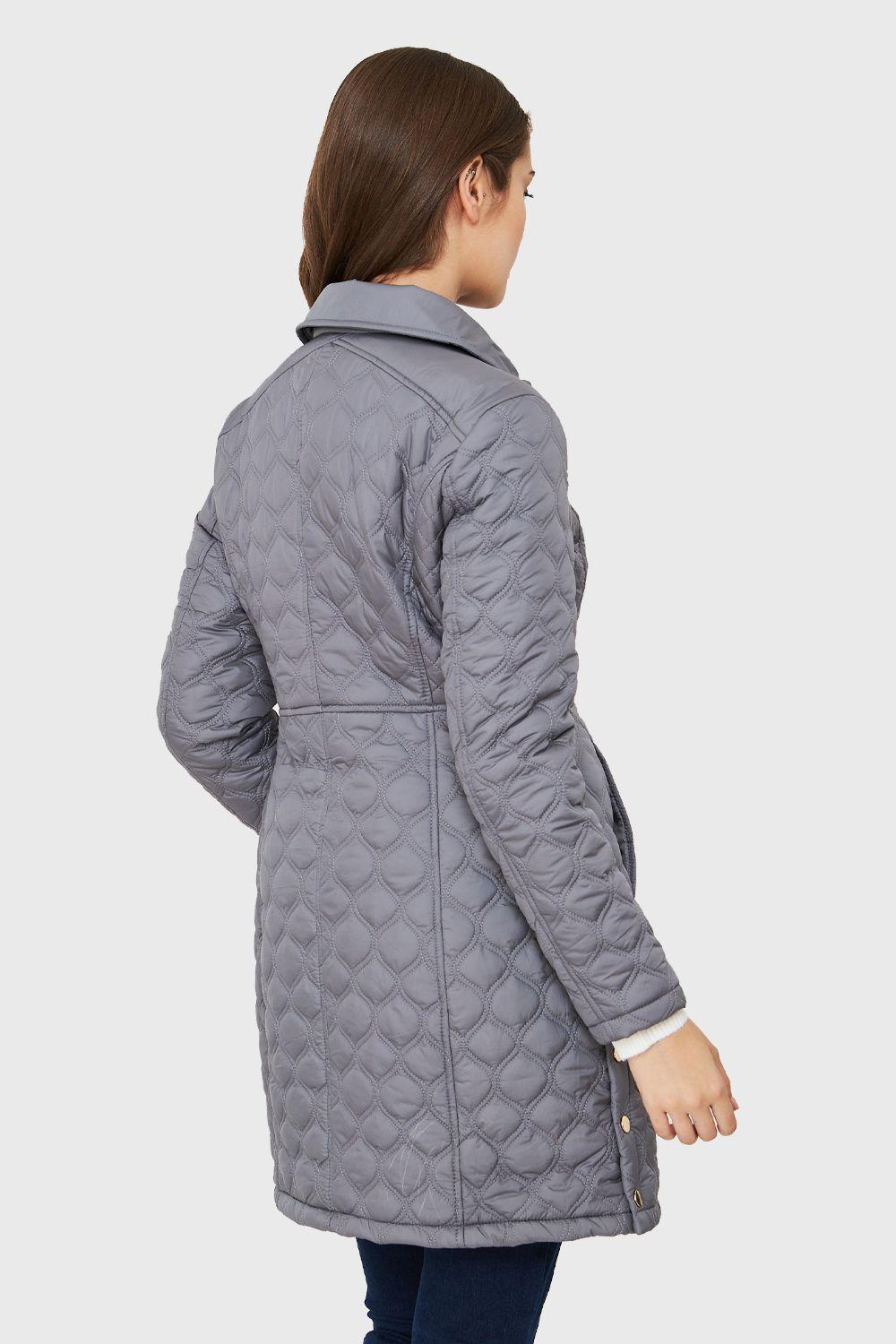 Parka Tipo Quilt Gris Nicopoly-3