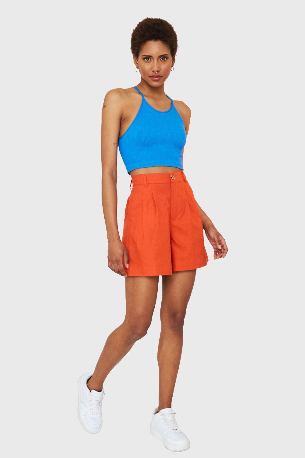 Short Tiro Alto Naranjo Nicopoly-1
