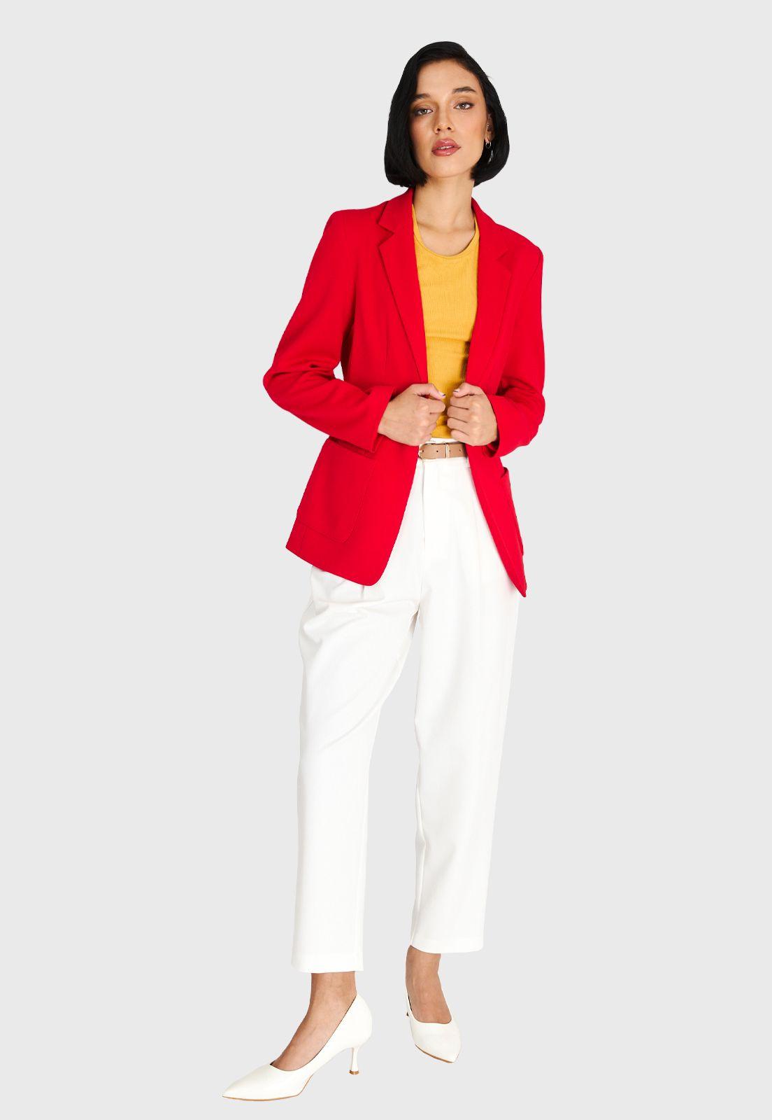 Blazer Lazo Delantero Rojo Nicopoly-1