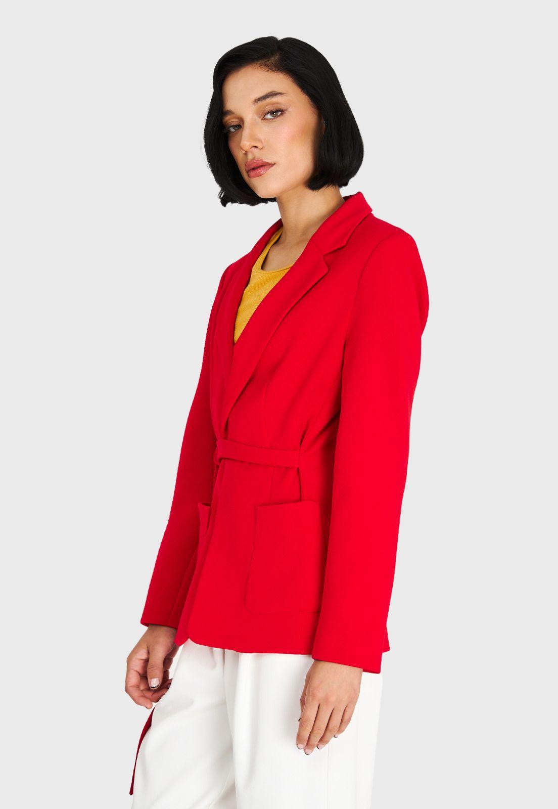 Blazer Lazo Delantero Rojo Nicopoly-2