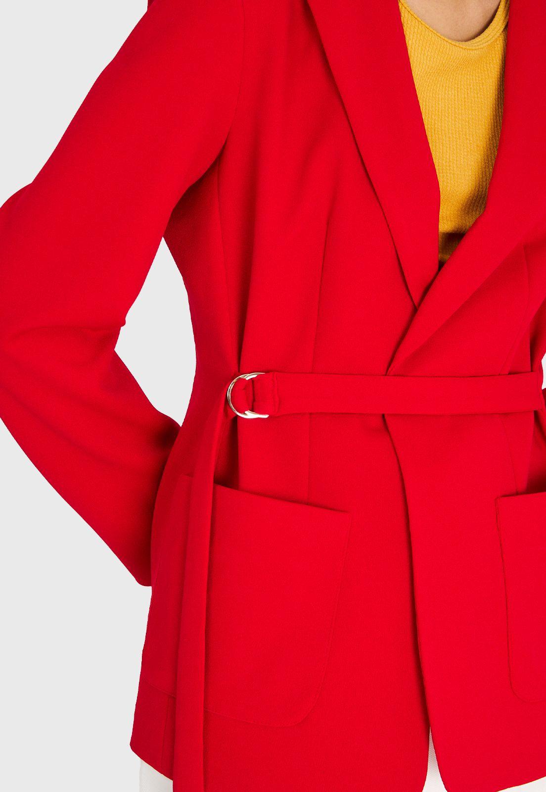 Blazer Lazo Delantero Rojo Nicopoly-5