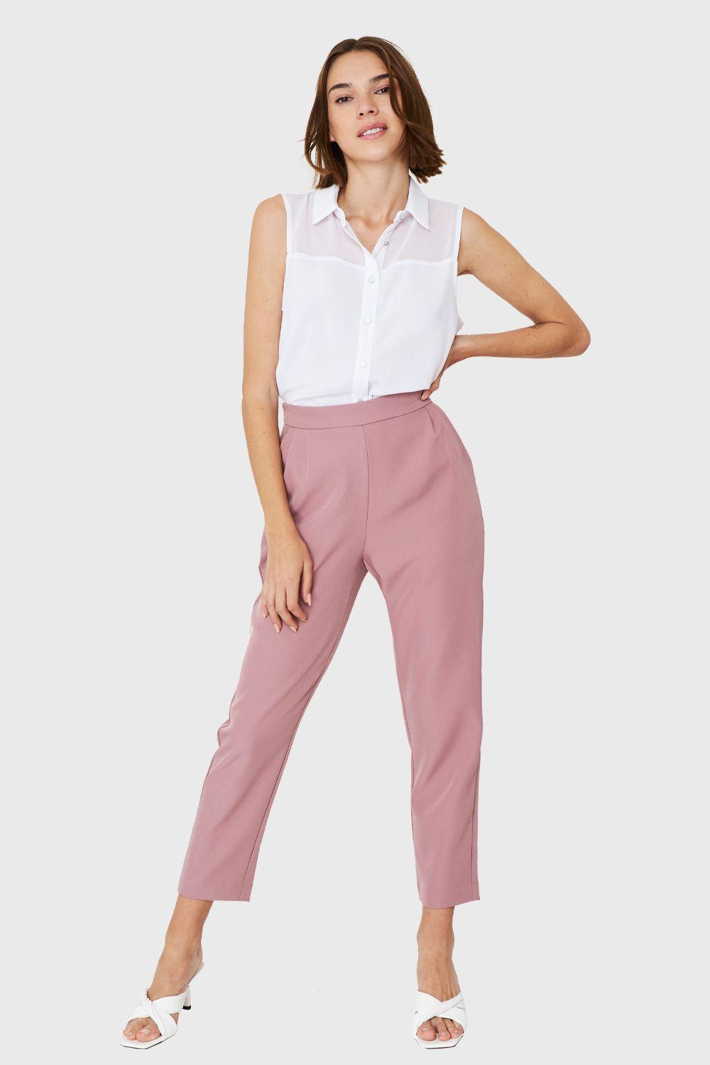 Blusa Botones Metálicos Blanco Nicopoly-1