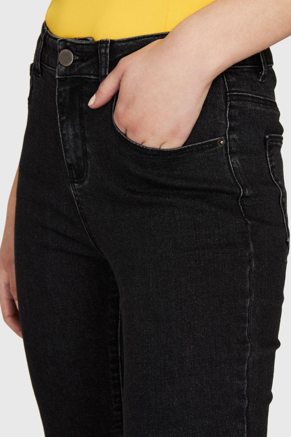 Jeans Elasticado Pitillo Grafito Nicopoly-4