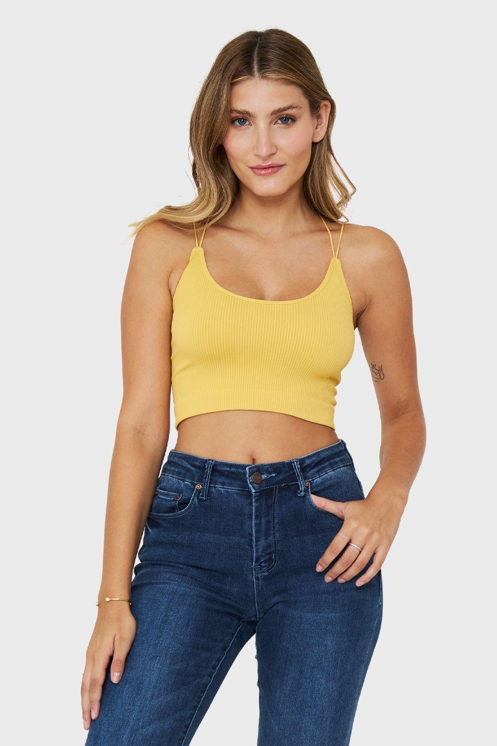 Peto Básico Acanalado Amarillo Nicopoly-4