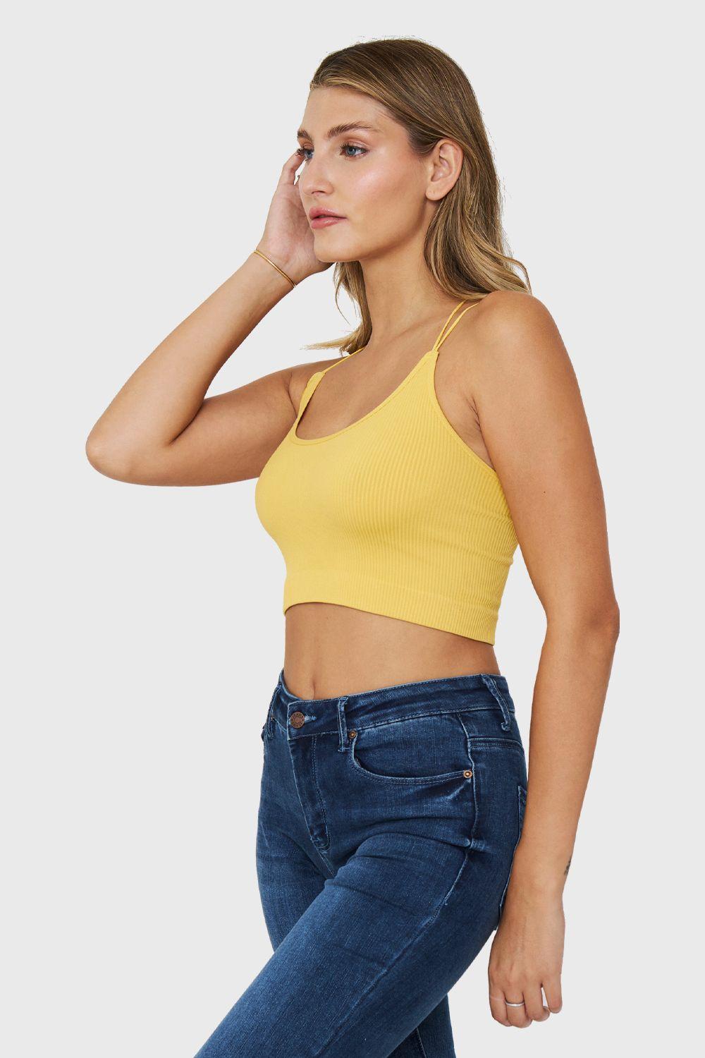 Peto Básico Acanalado Amarillo Nicopoly-2