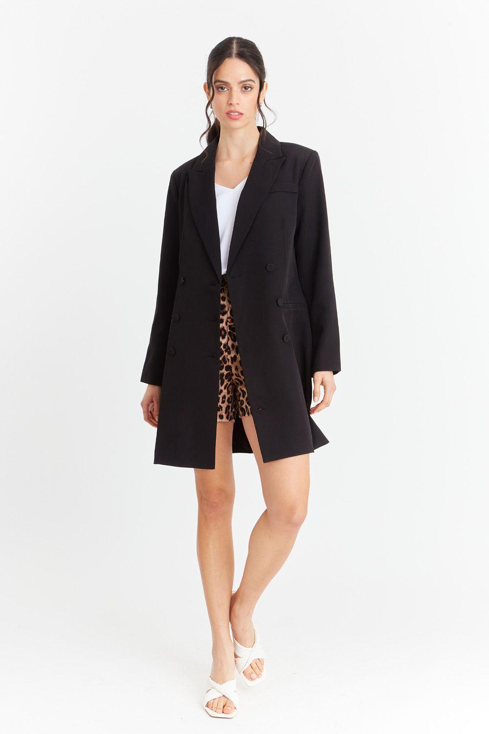 Blazer 6 Botones Negro-1