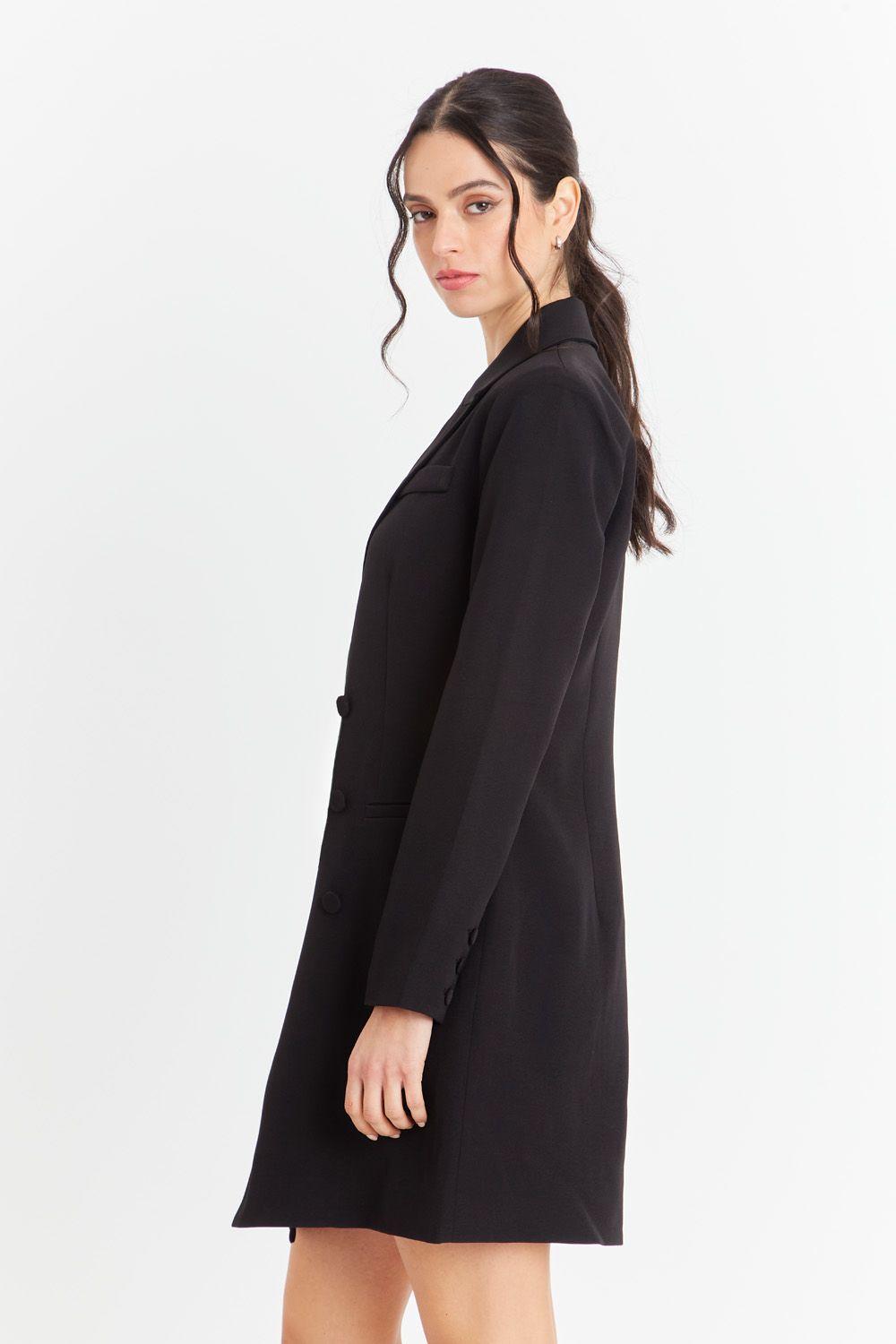 Blazer 6 Botones Negro-2