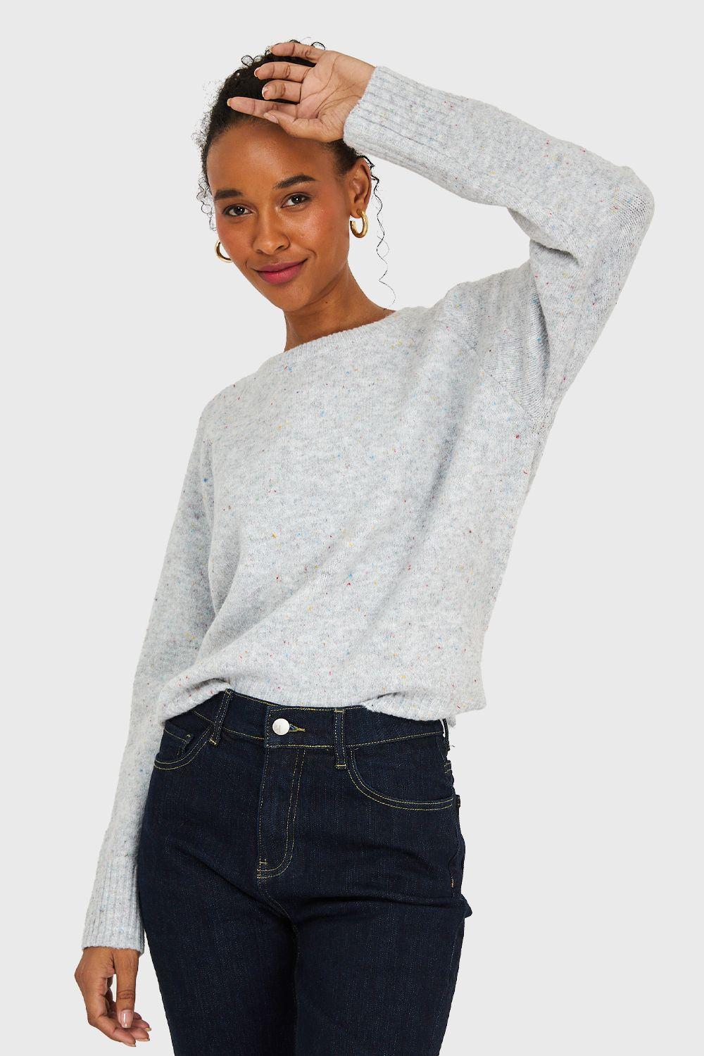 Sweater Manga Raglán Gris Nicopoly-0