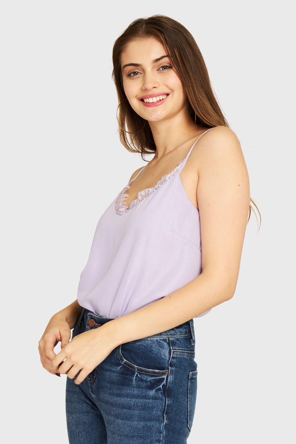 Top Pabilo Espalda Cruzada Lila Nicopoly-2