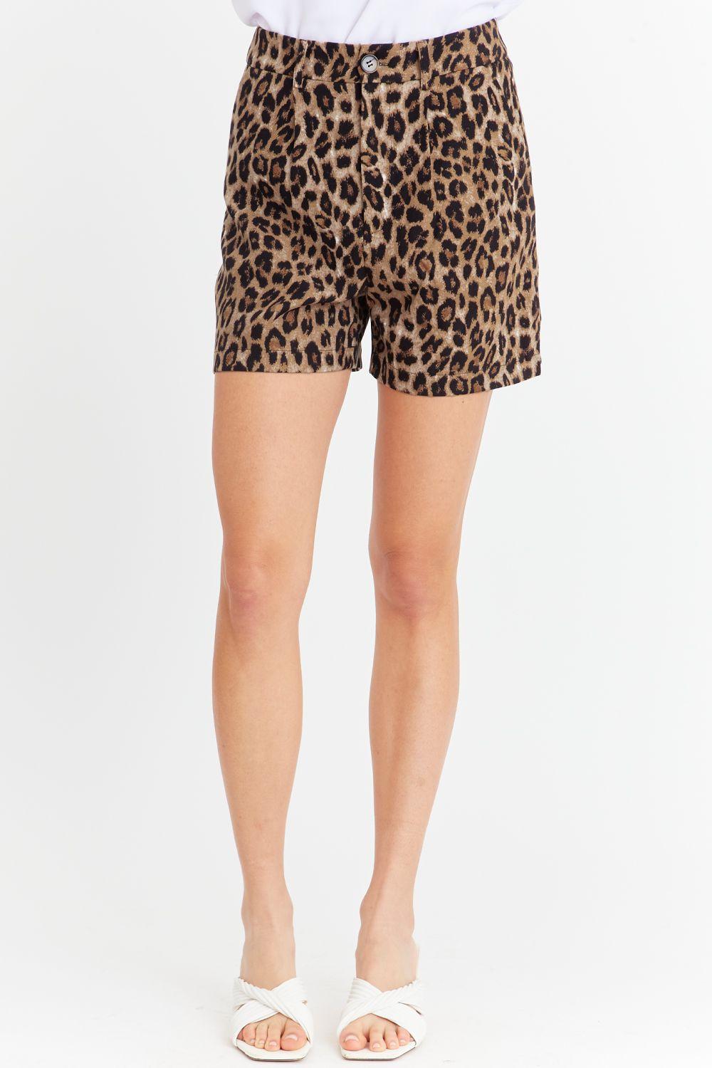 Short Animal Print Café Nicopoly-4