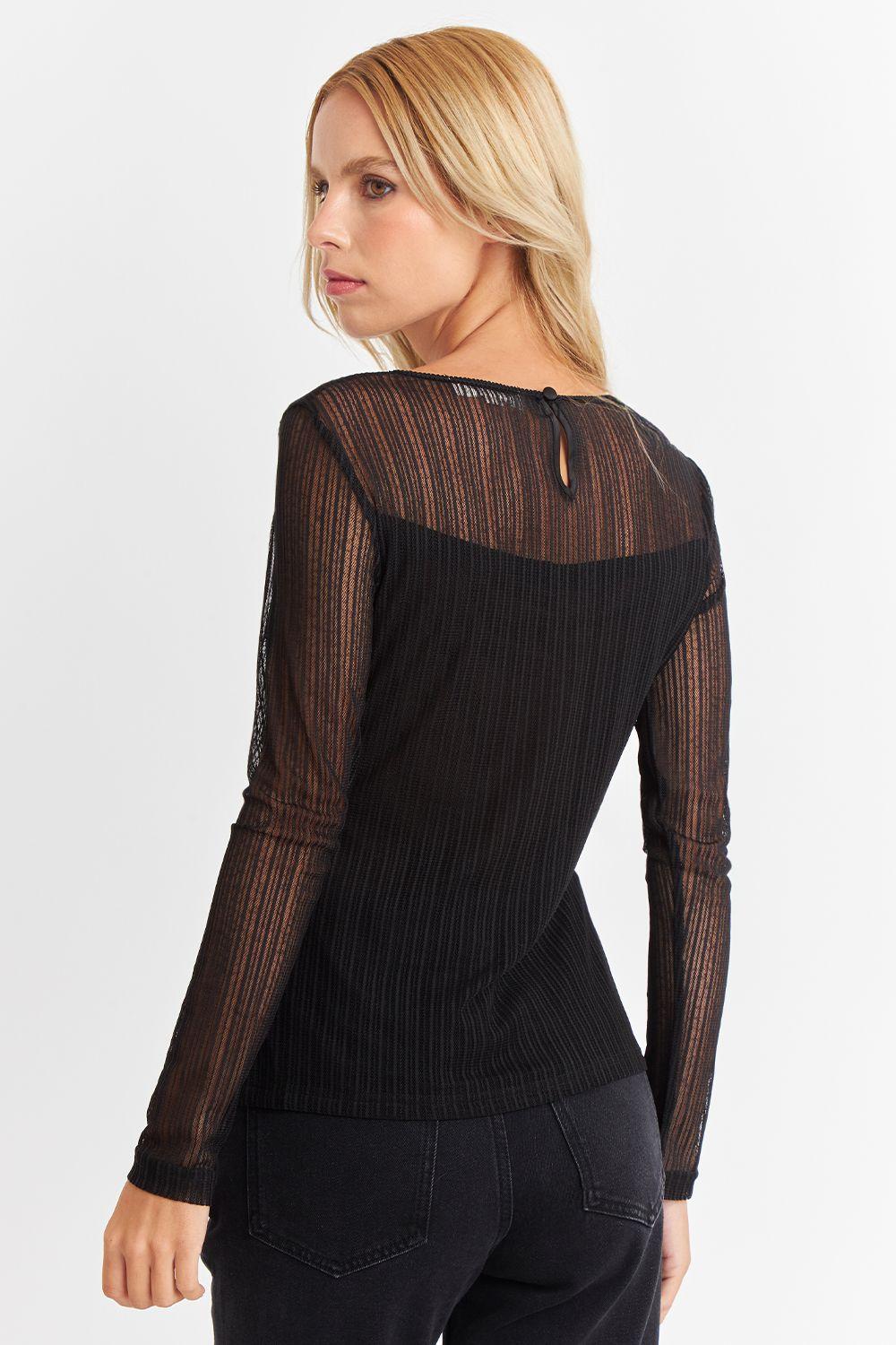 Polera Con Transparencias Nicopoly-3