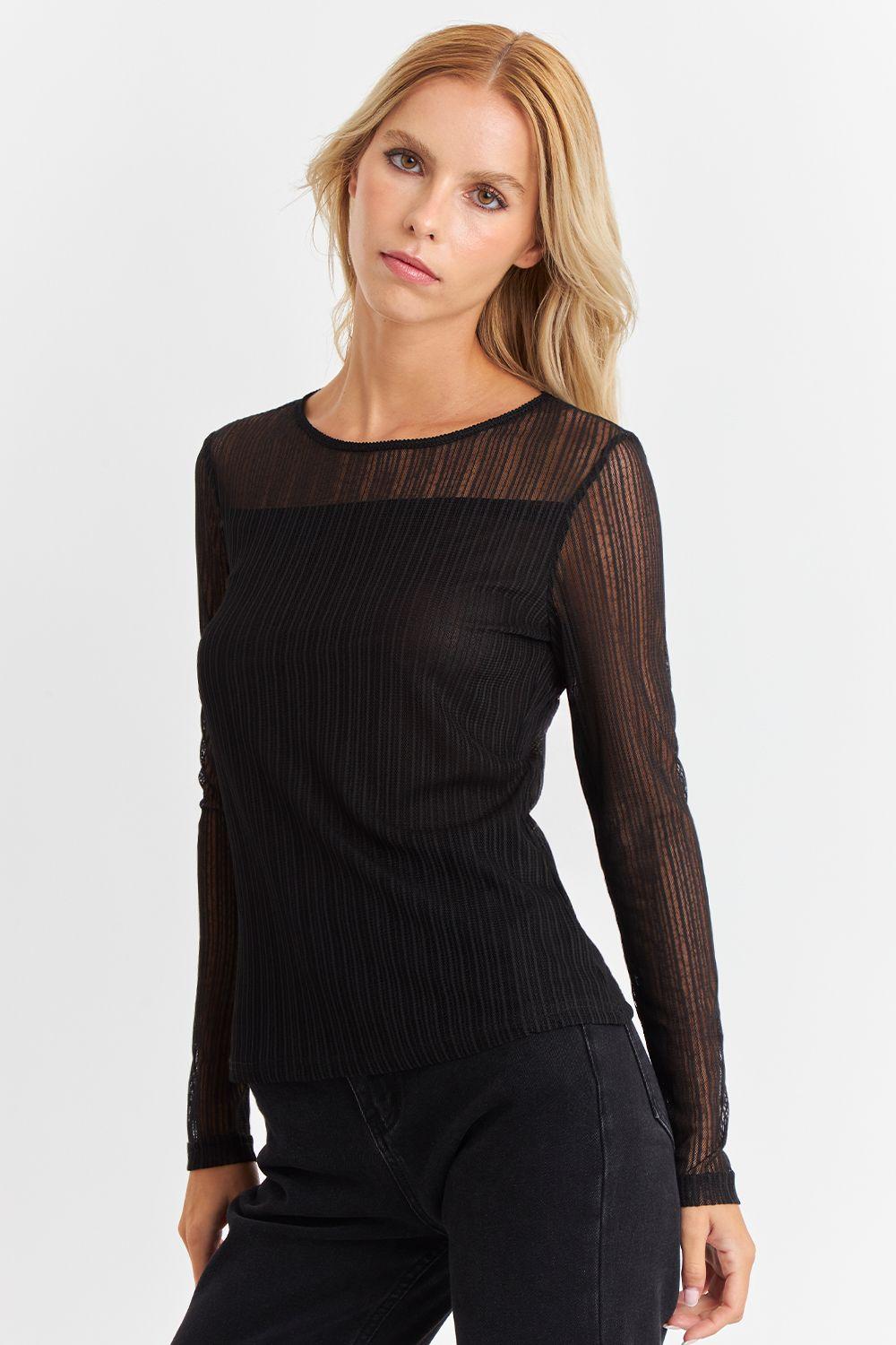 Polera Con Transparencias Nicopoly-4
