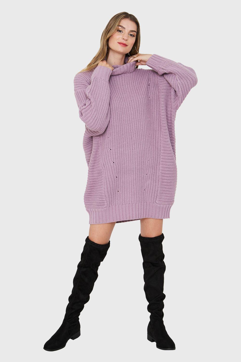 Maxi Sweater Lila Nicopoly-1