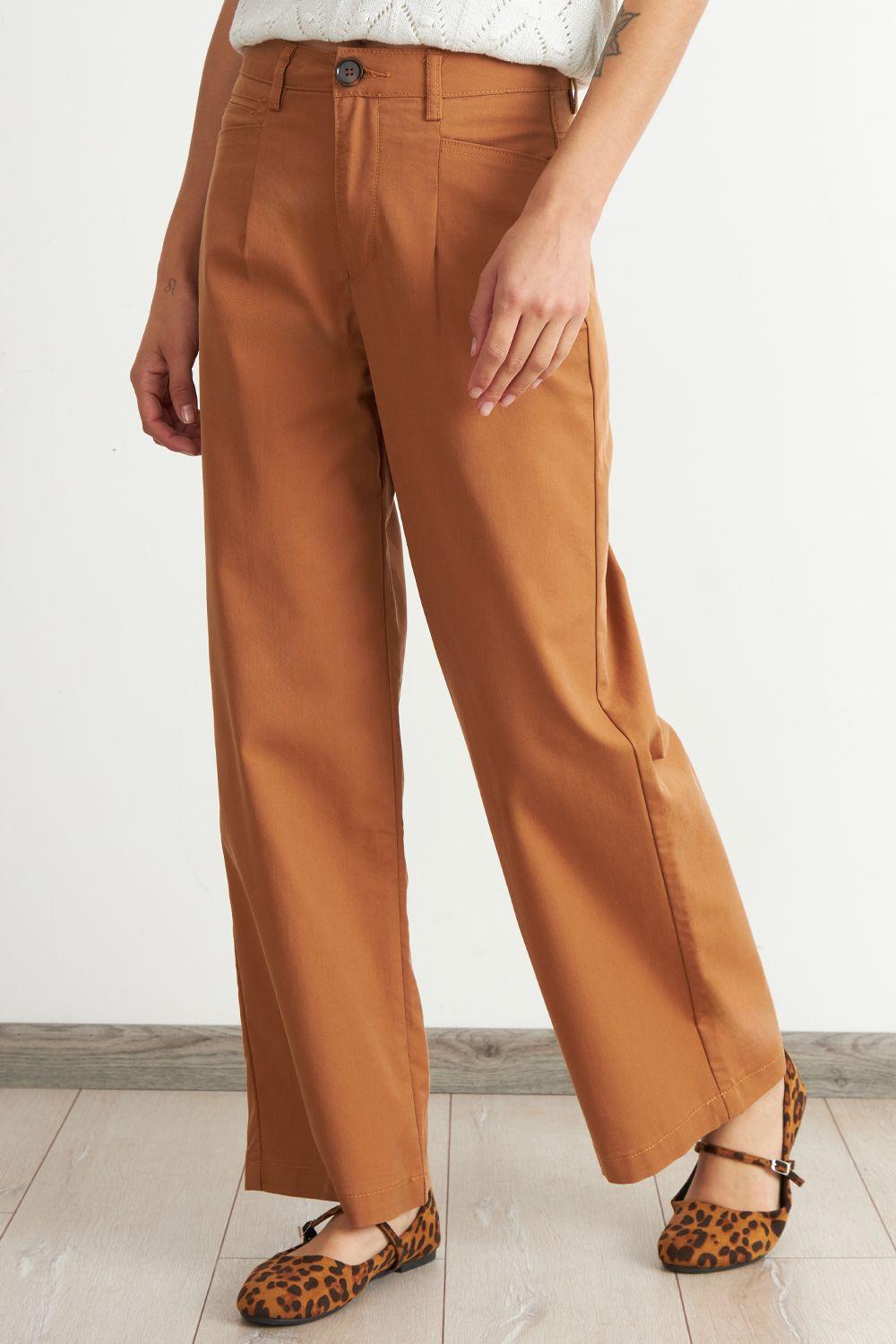 Jeans Corte Recto Khaki Nicopoly-2