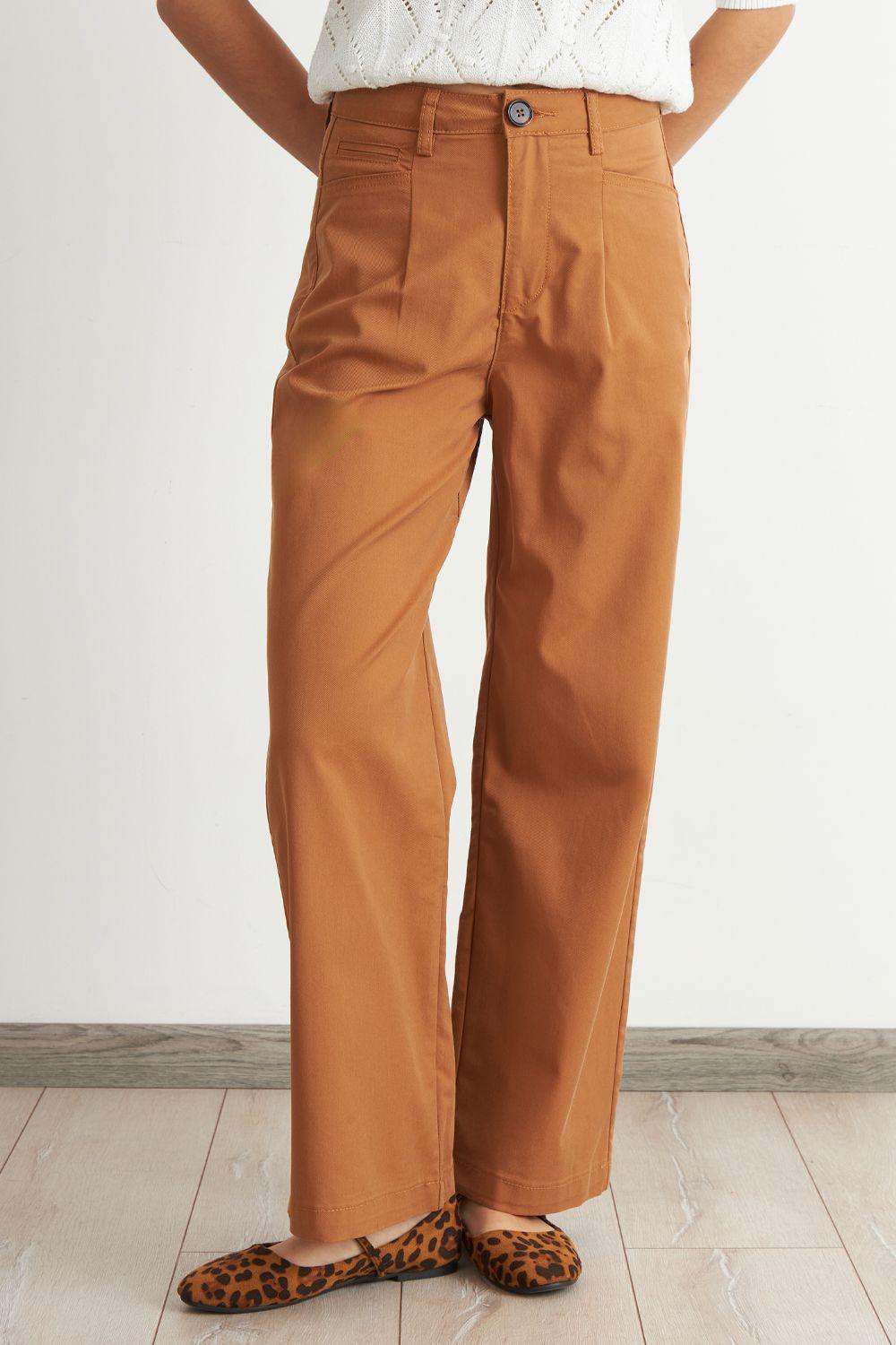 Jeans Corte Recto Khaki Nicopoly-4