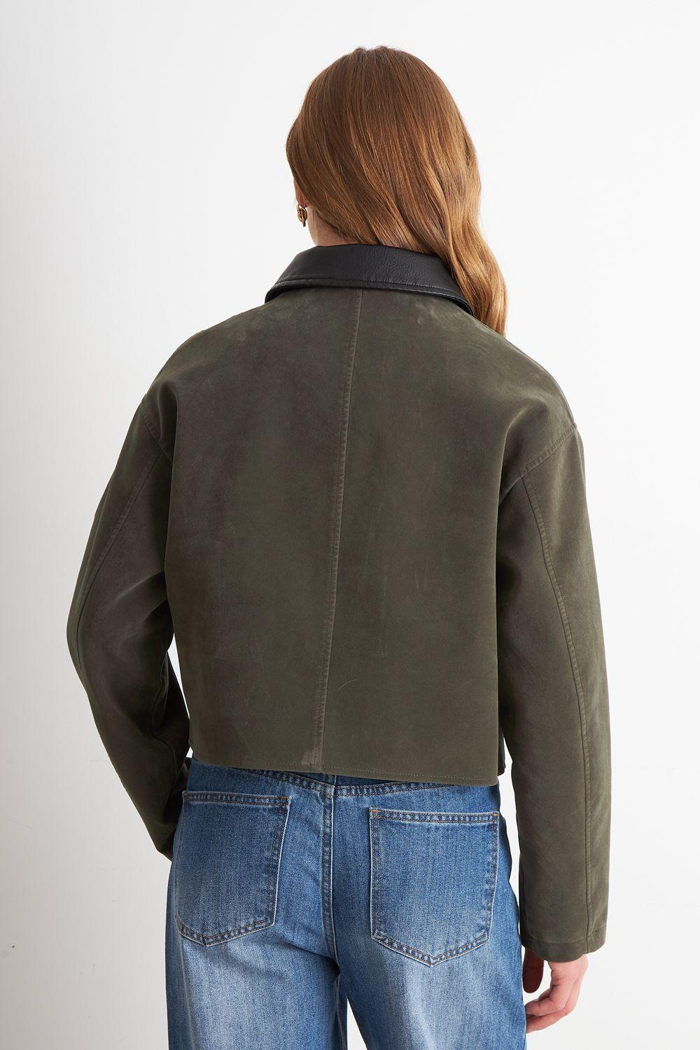 Chaqueta Barn Jacket Oliva Nicopoly-3