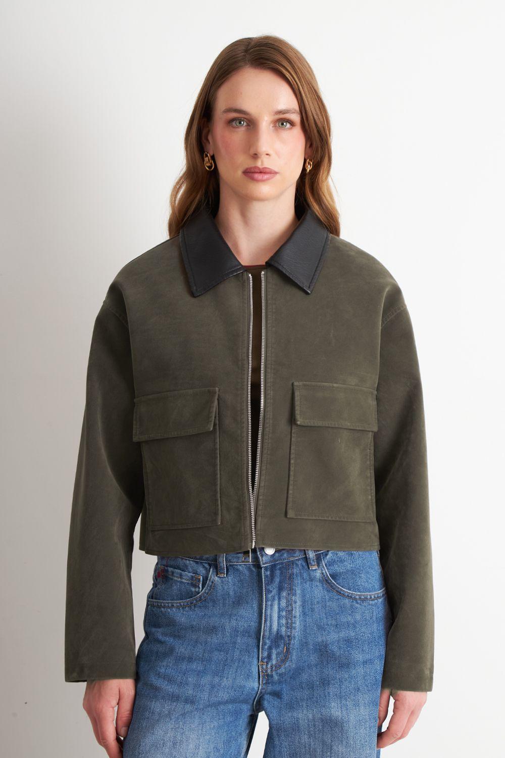 Chaqueta Barn Jacket Oliva Nicopoly-4