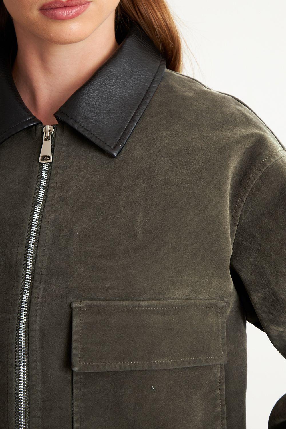 Chaqueta Barn Jacket Oliva Nicopoly-5