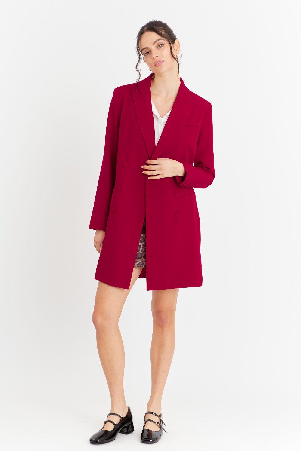 Blazer 6 Botones Rojo-1