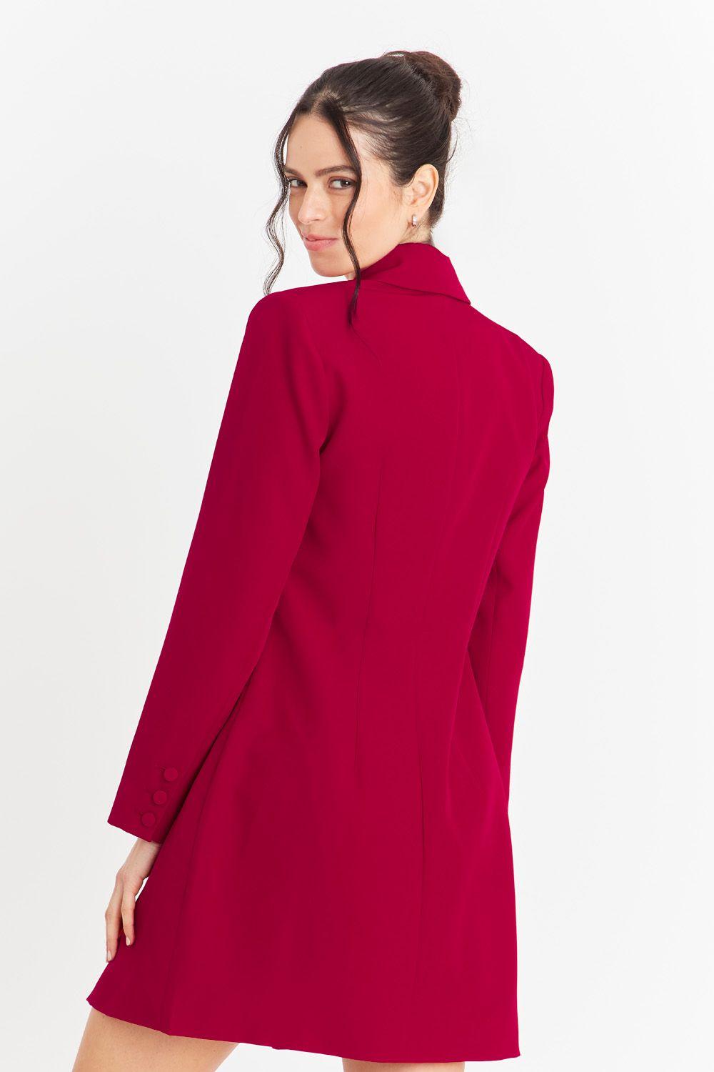 Blazer 6 Botones Rojo-3