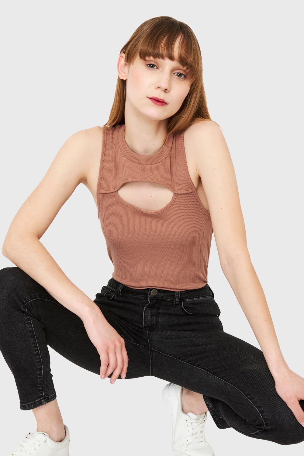 Body Cut Out Nude Nicopoly-0