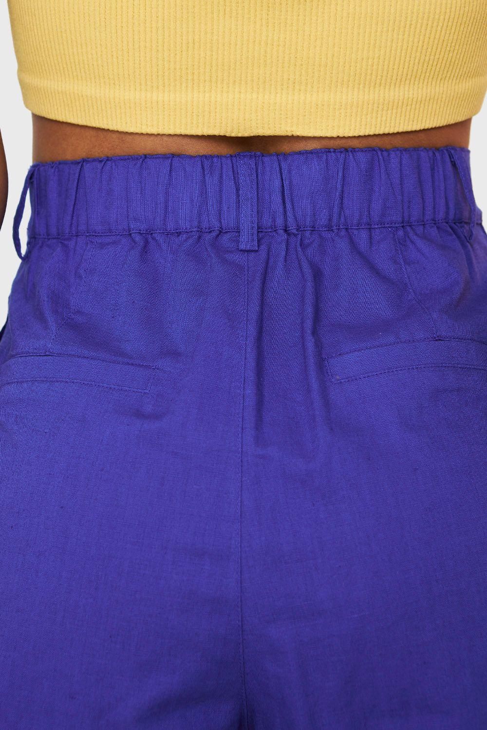 Short Tiro Alto Azul Rey Nicopoly-5