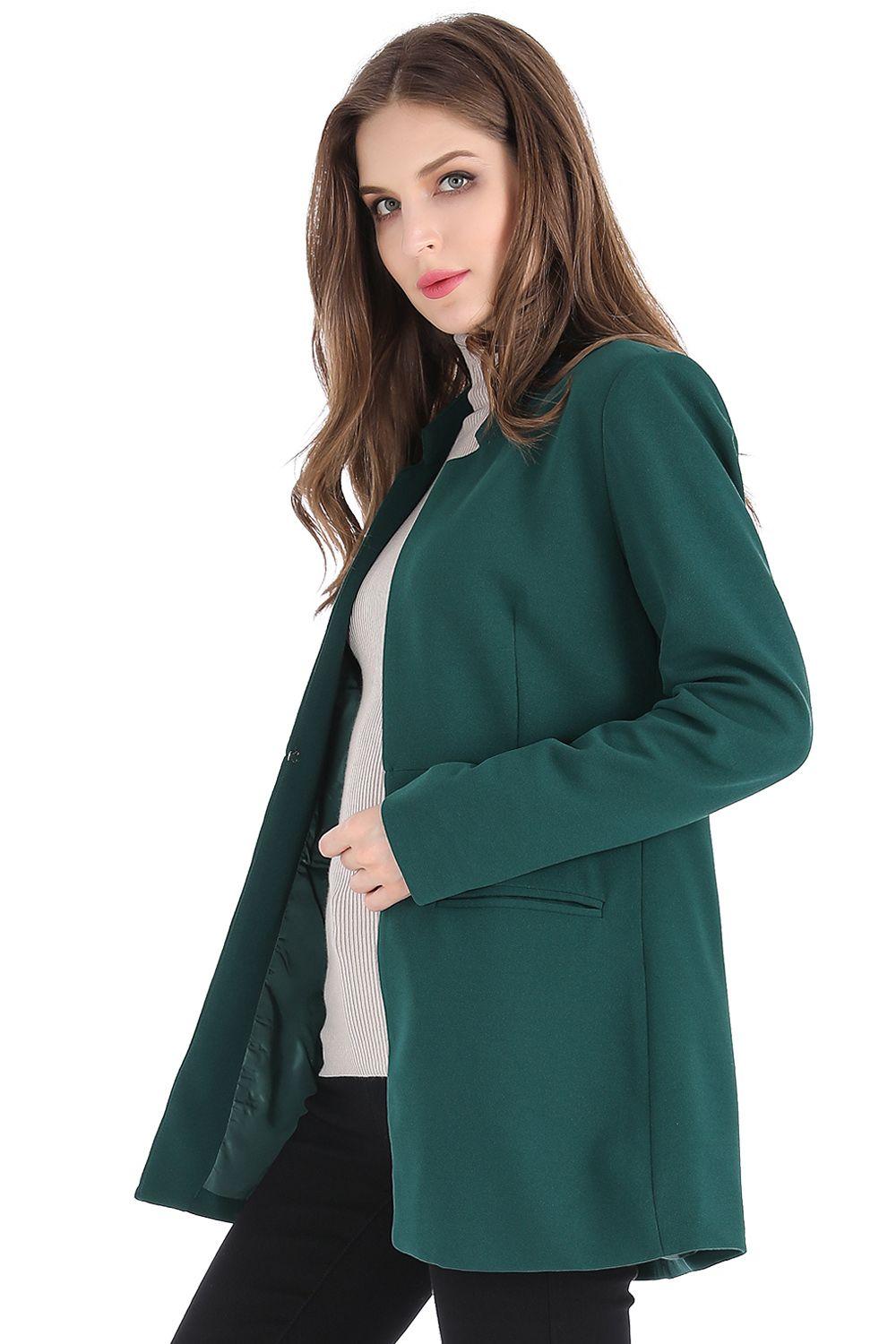 Blazer Largo Verde Nicopoly-1