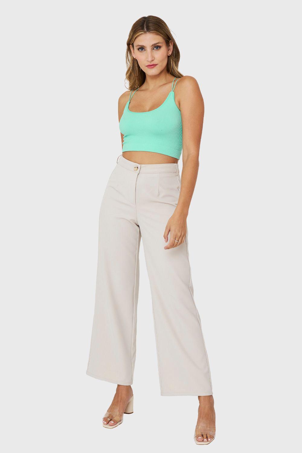 Peto Básico Acanalado Turquesa Nicopoly-1