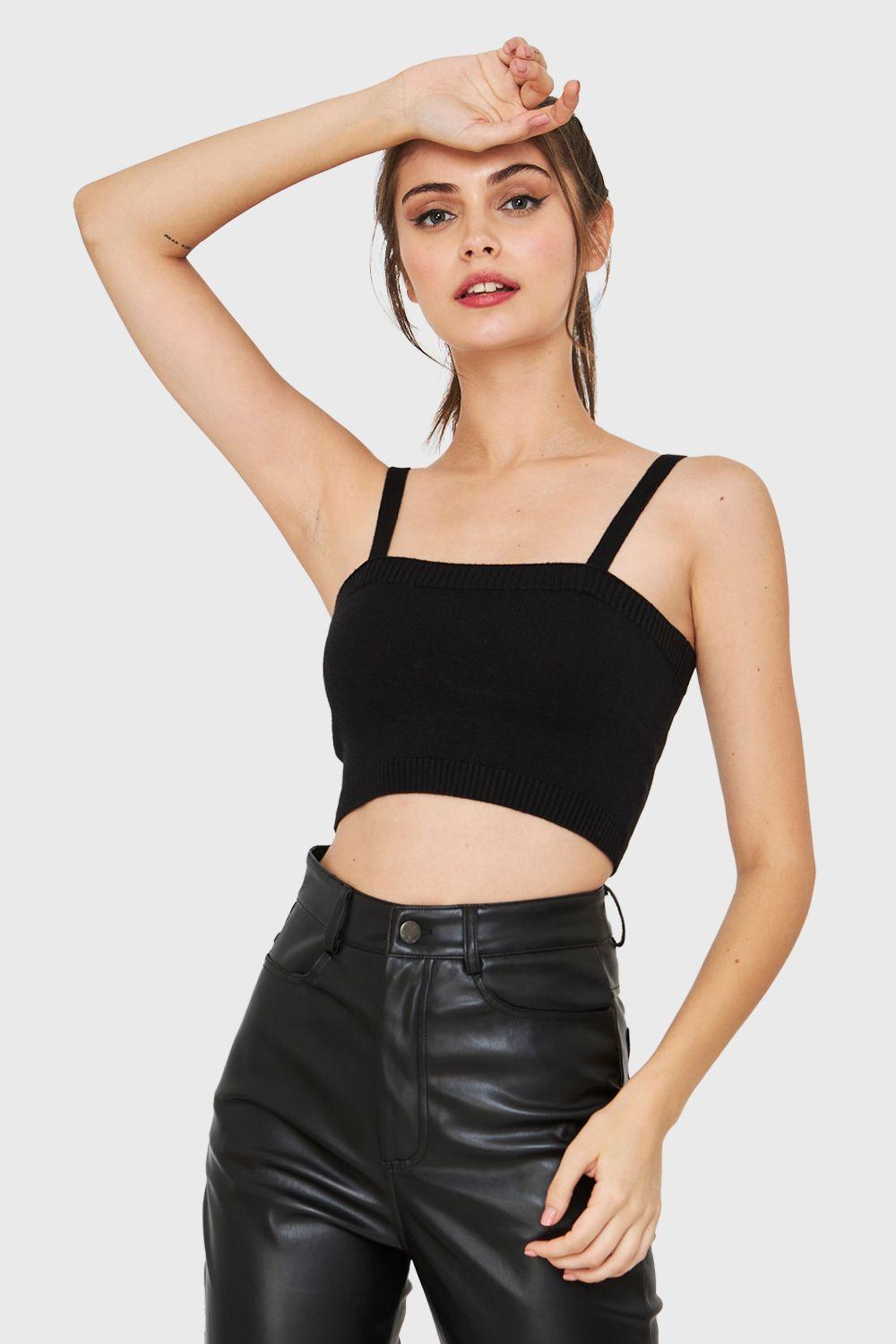 Peto Tipo Tejido Negro Nicopoly-4