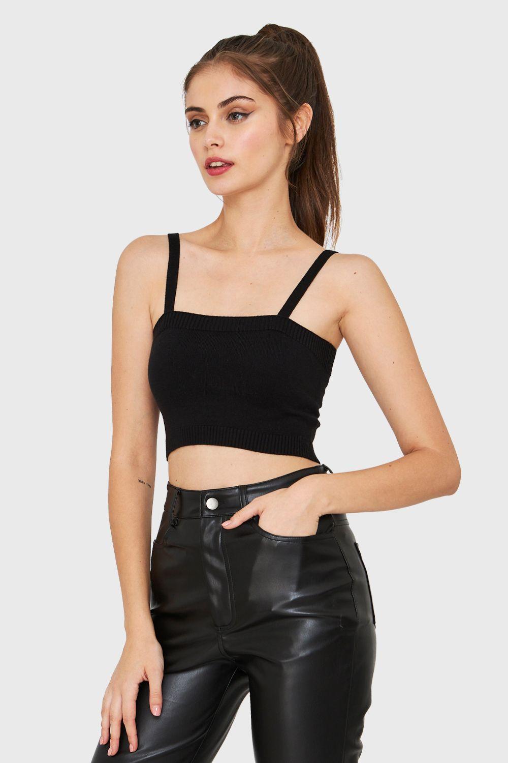 Peto Tipo Tejido Negro Nicopoly-2