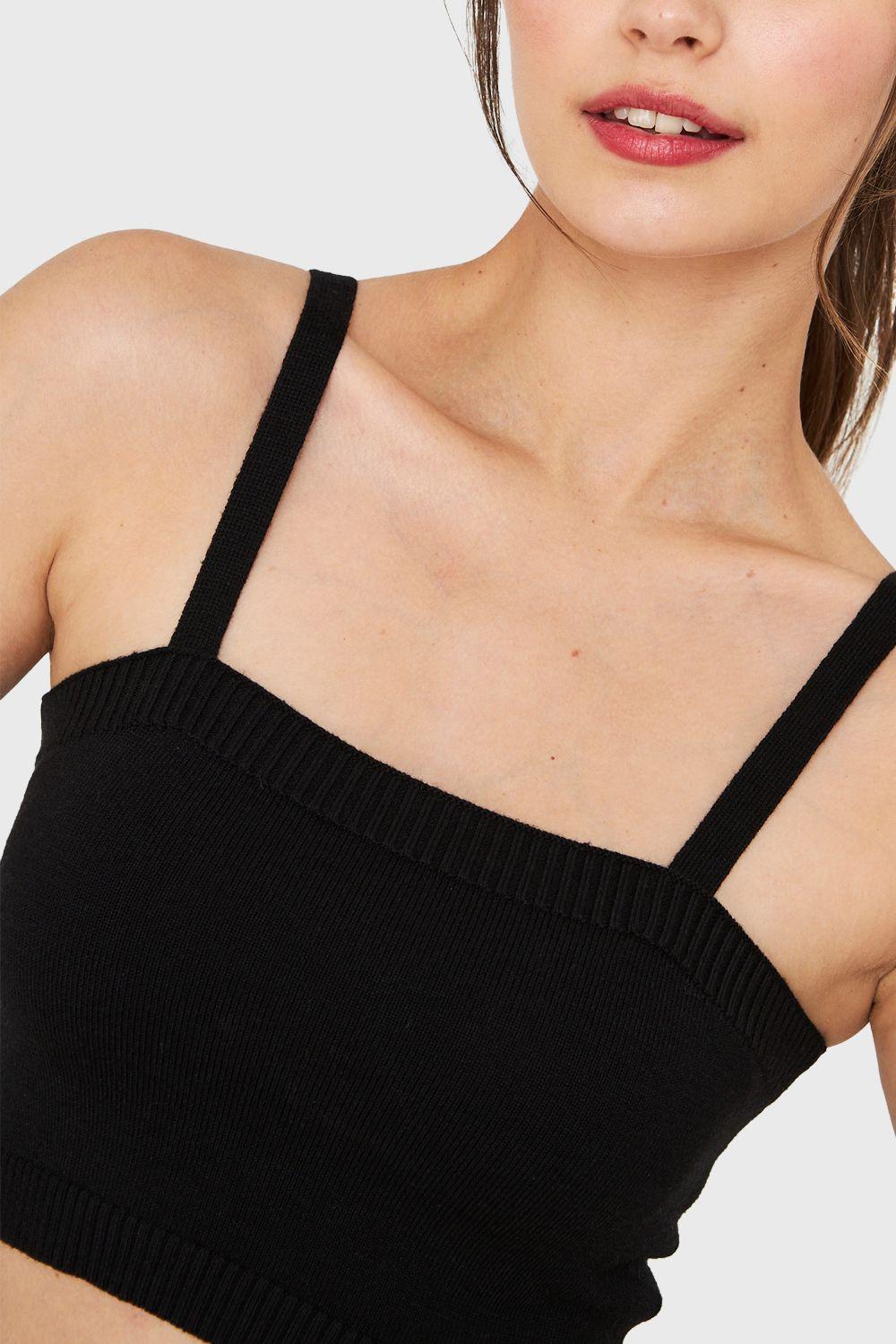 Peto Tipo Tejido Negro Nicopoly-5