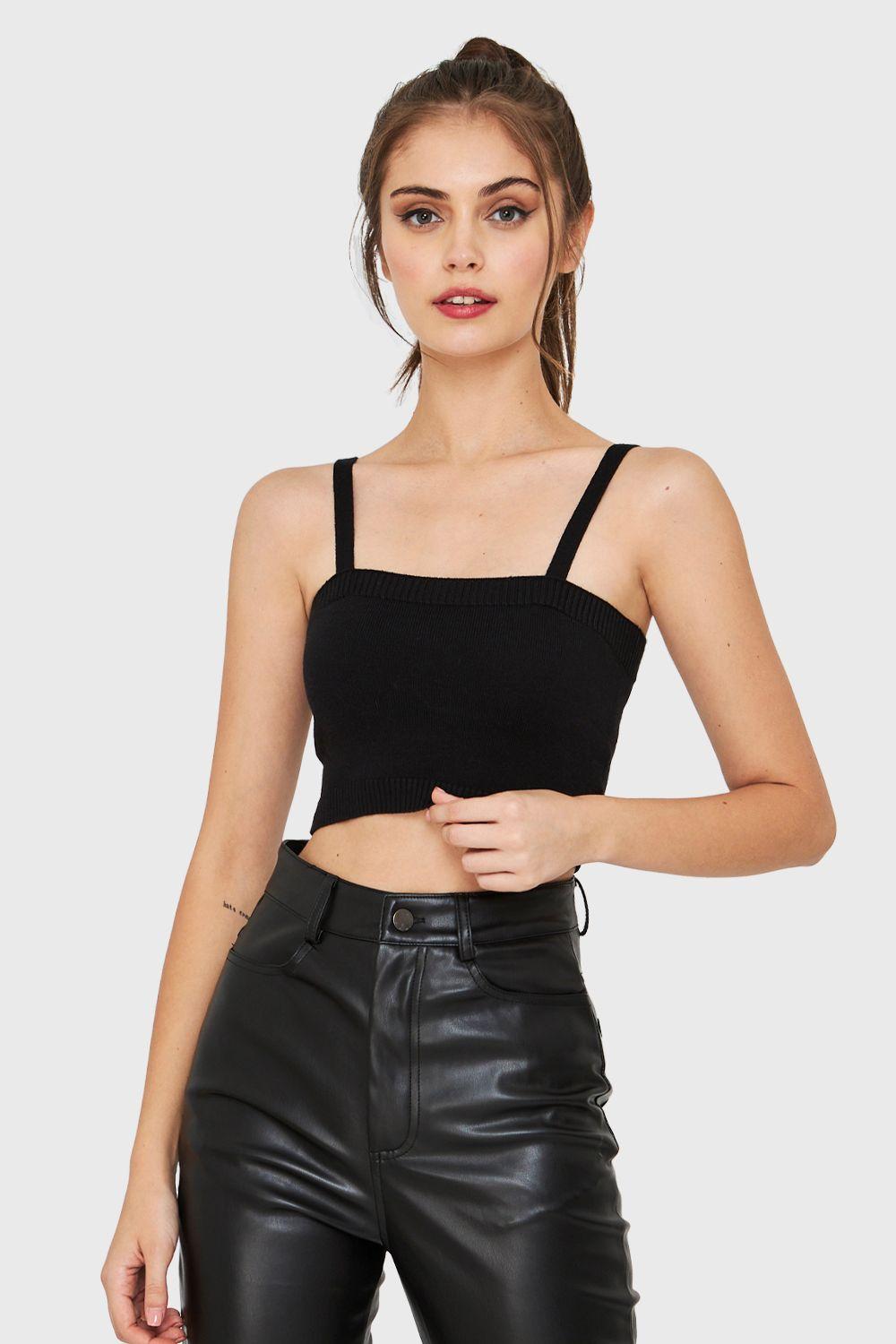 Peto Tipo Tejido Negro Nicopoly-0