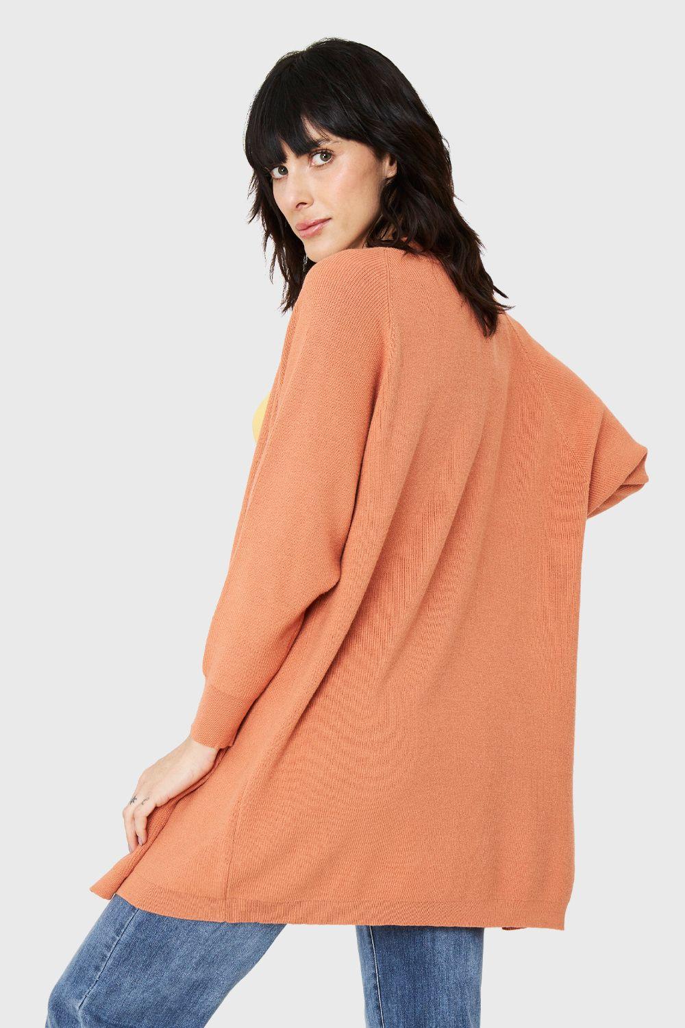 Cárdigan Manga Kimono Damasco Nicopoly-3