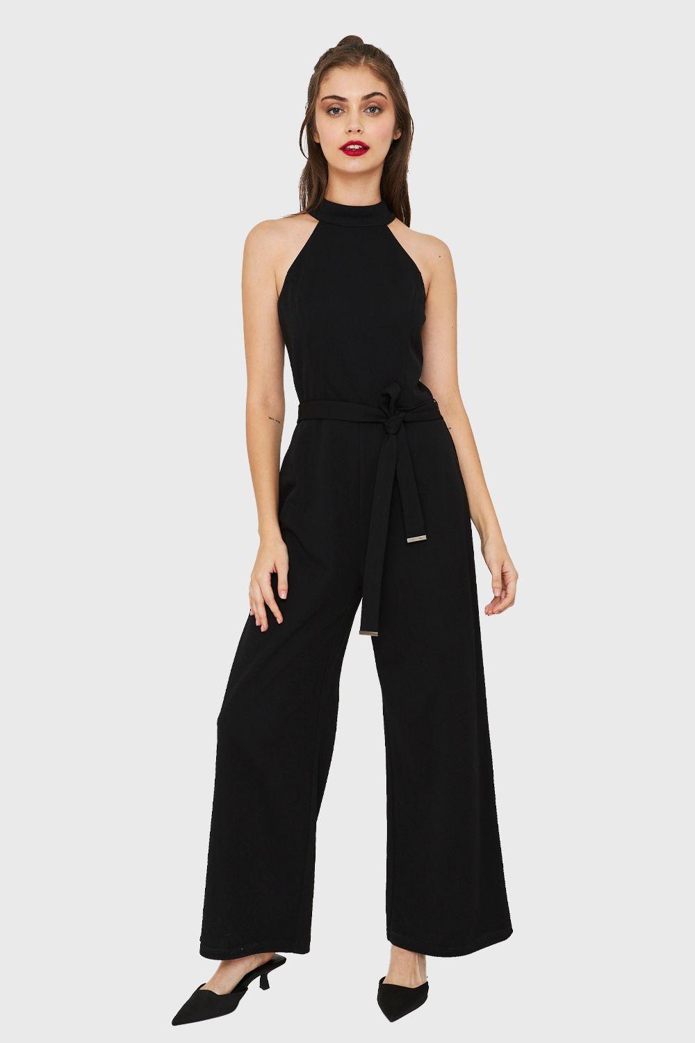 Enterito Cuello Halter Negro Nicopoly-1