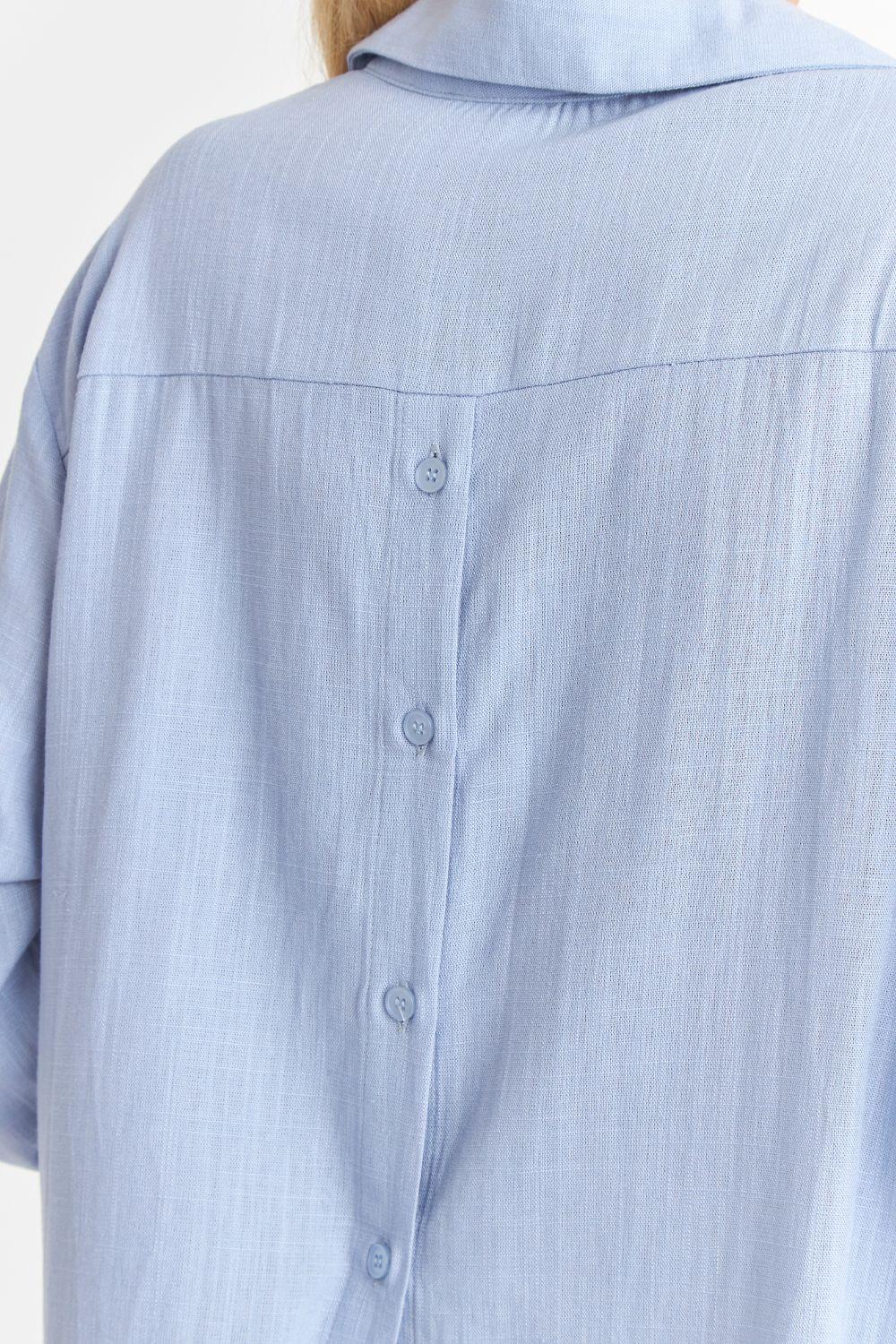 Camisa Botonera Espalda Celeste Nicopoly-5