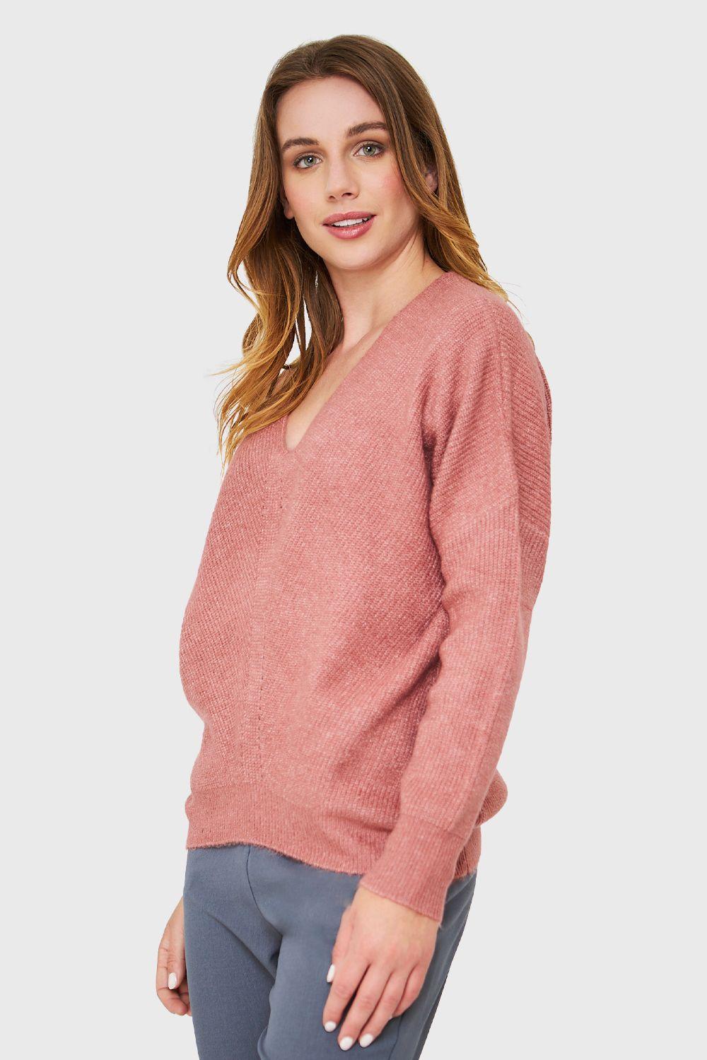 Sweater Holgado Palo Rosa Nicopoly-2