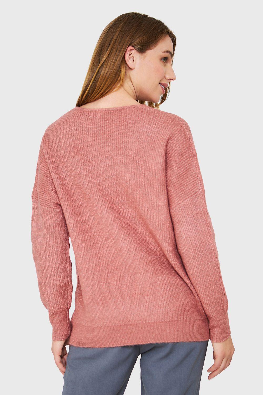 Sweater Holgado Palo Rosa Nicopoly-3