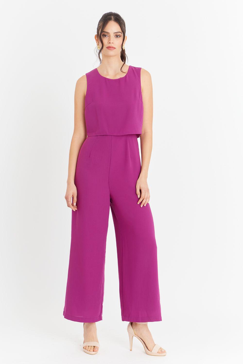 Enterito Efecto Dos Piezas Morado Nicopoly-0