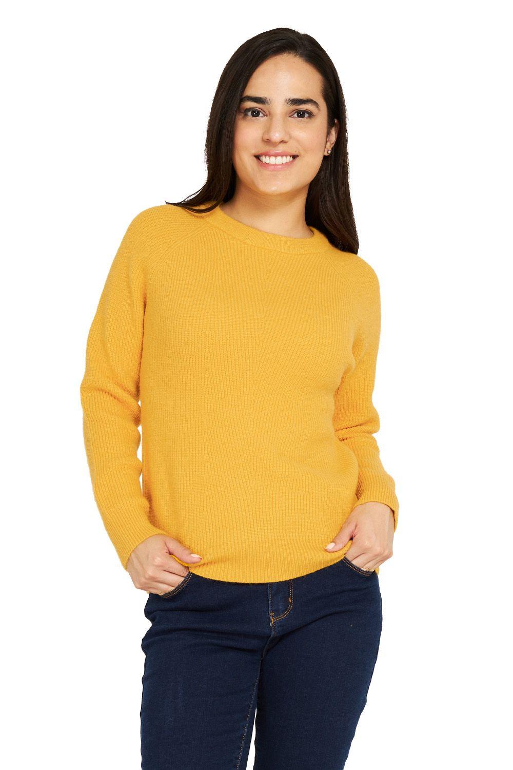 Sweater Soft Amarillo Nicopoly-1
