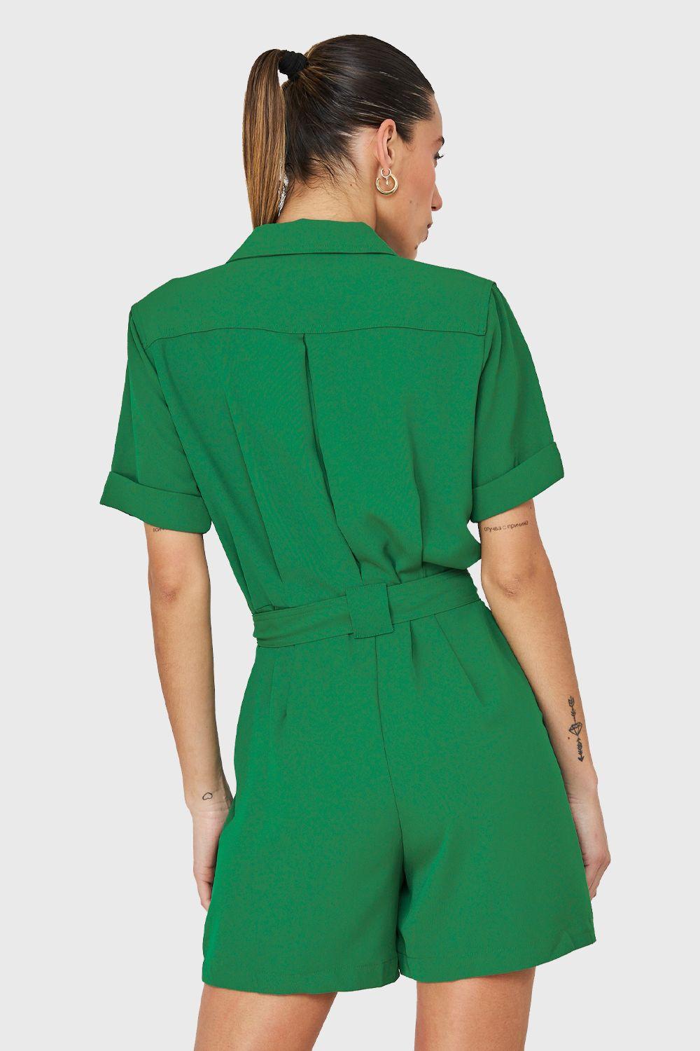 Enterito Corto Tipo Cargo Verde Nicopoly-3