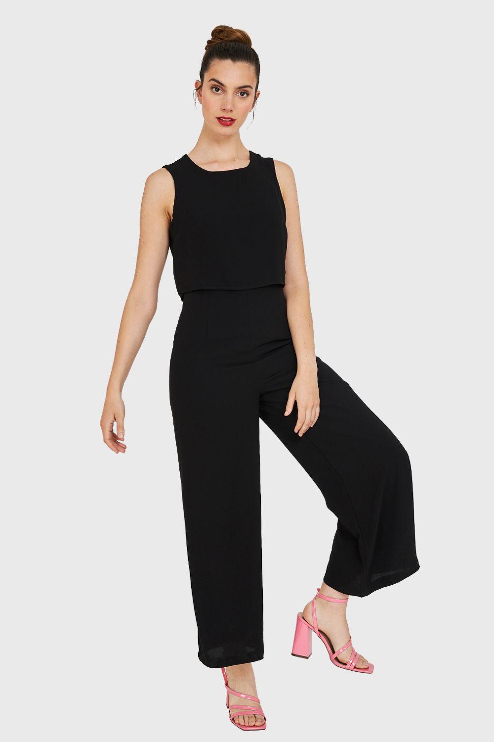 Enterito Efecto 2 Piezas Negro Nicopoly-0