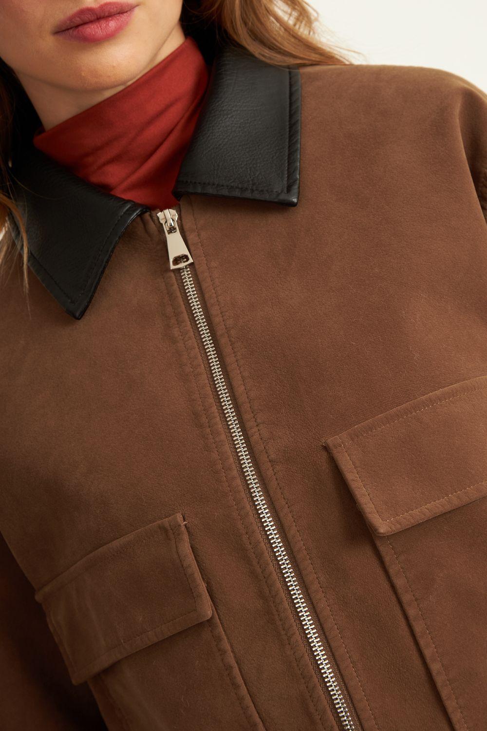 Chaqueta Barn Jacket Khaki Nicopoly-5