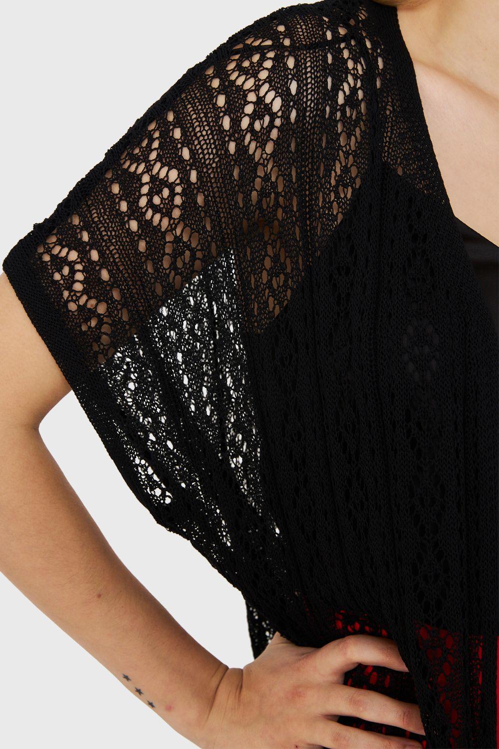 Tapado Calado Largo Negro Nicopoly-5