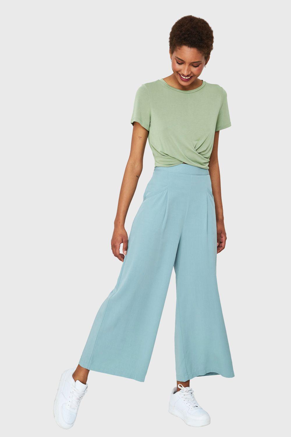 Culotte Holgado Menta Nicopoly-1