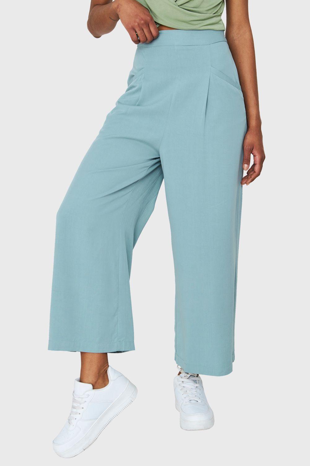 Culotte Holgado Menta Nicopoly-0