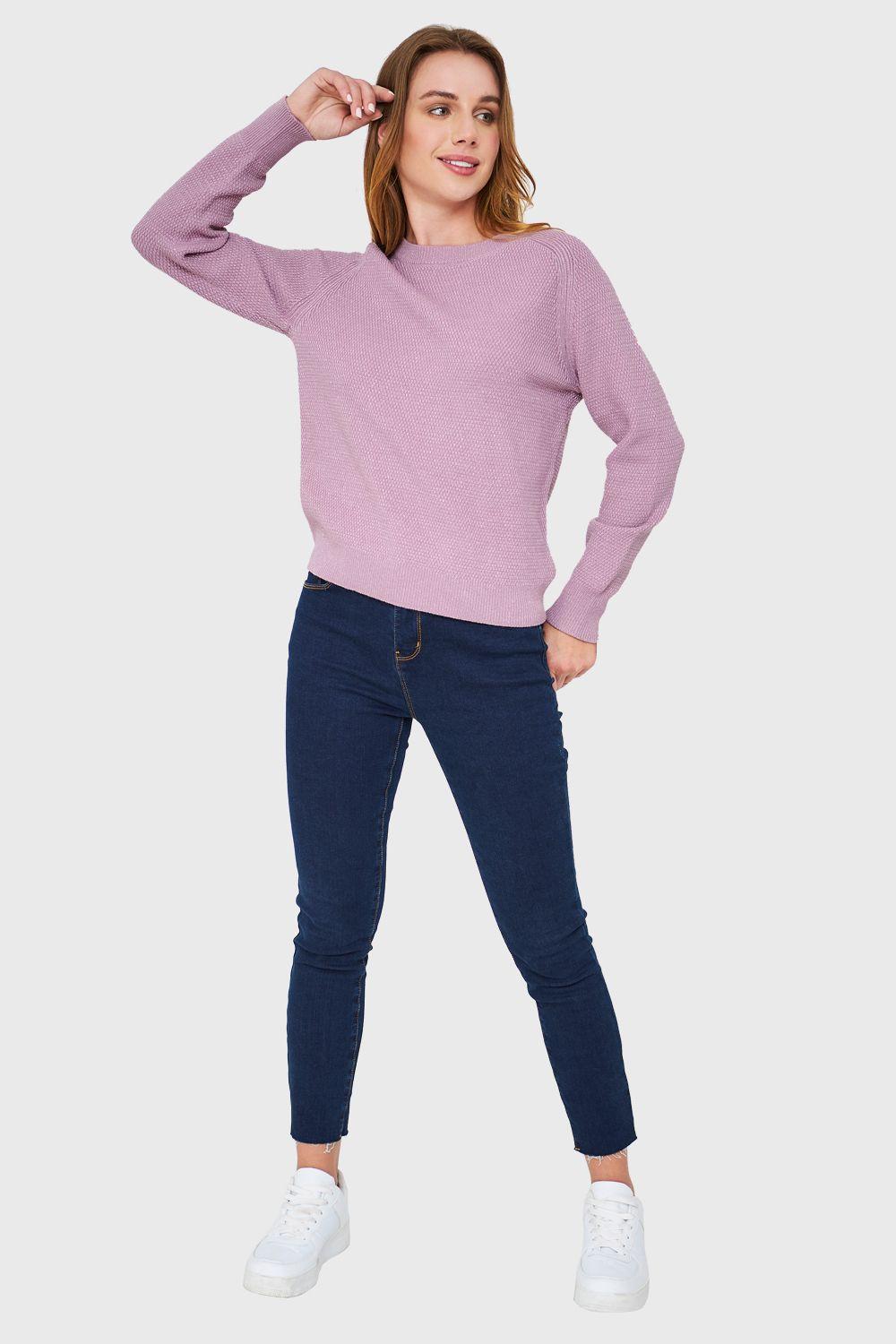 Sweater Brillos Rosa Nicopoly-1